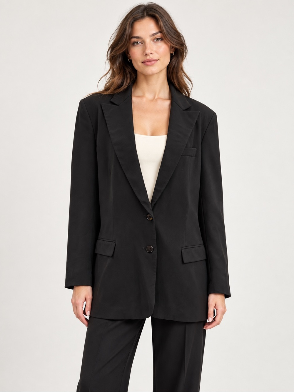 Ralph Lauren Black Women's Relaxed Tailored Blazer